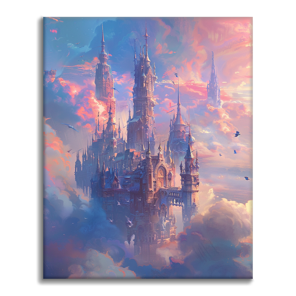 Mystical City - Malowanie po numerach