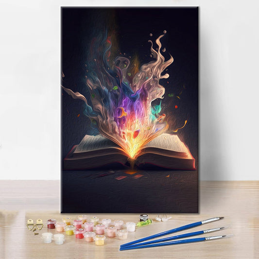 Książka - Malowanie po numerach