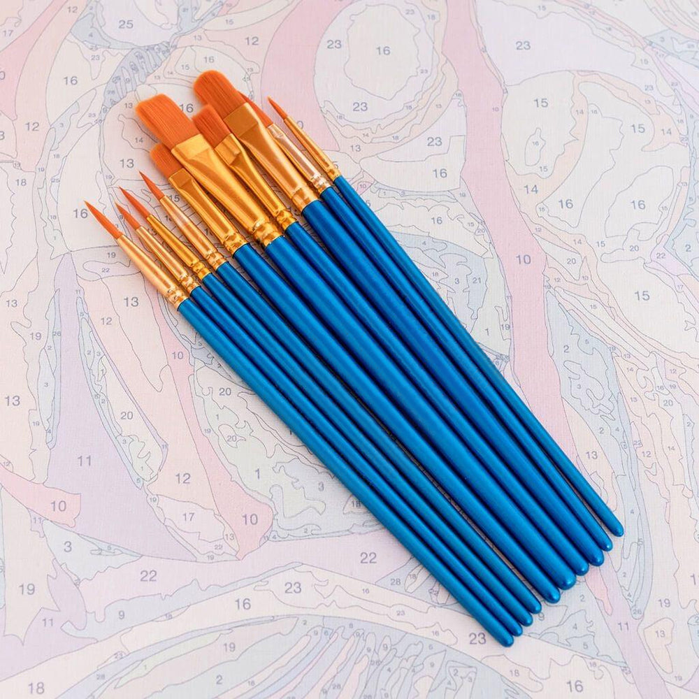 Zestaw pędzli Pro (10 szt.)