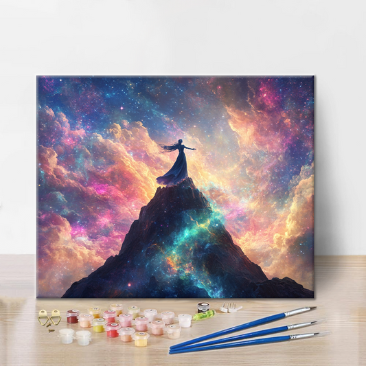 Pod gwiazdami - Malowanie po numerach