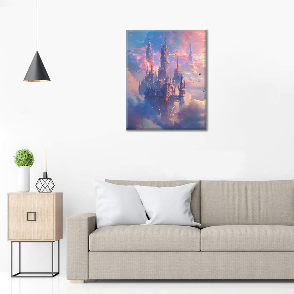 Mystical City - Malowanie po numerach