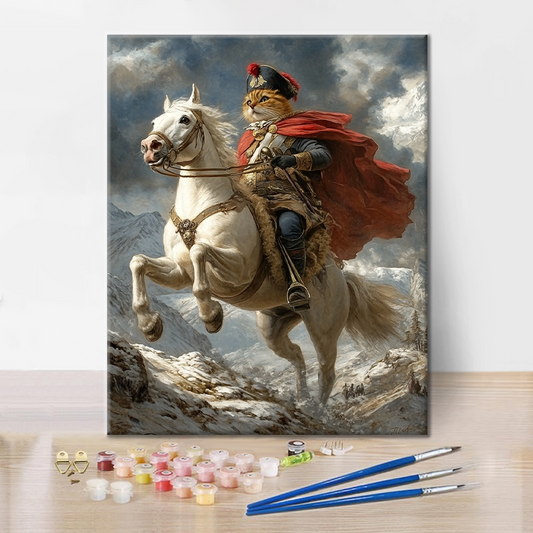 Kot Napoleon - Malowanie po Numerkach