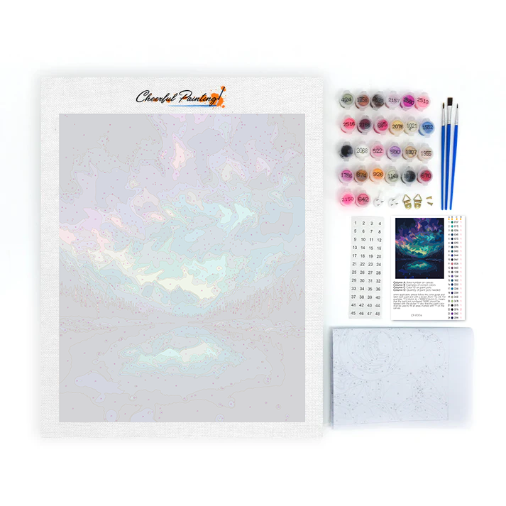 Fantasy Night Sky - Malowanie po numerach