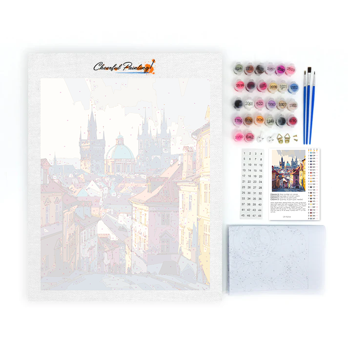 Praga - Malowanie po Numerach