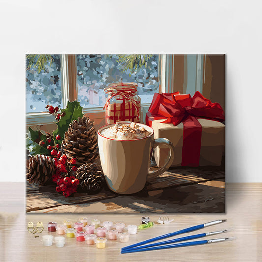 Przytulny poranek – Malowanie po numerach