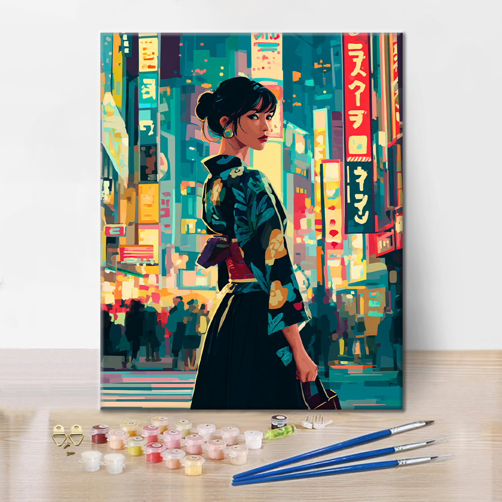 Tokyo Nights – Malowanie po numerach