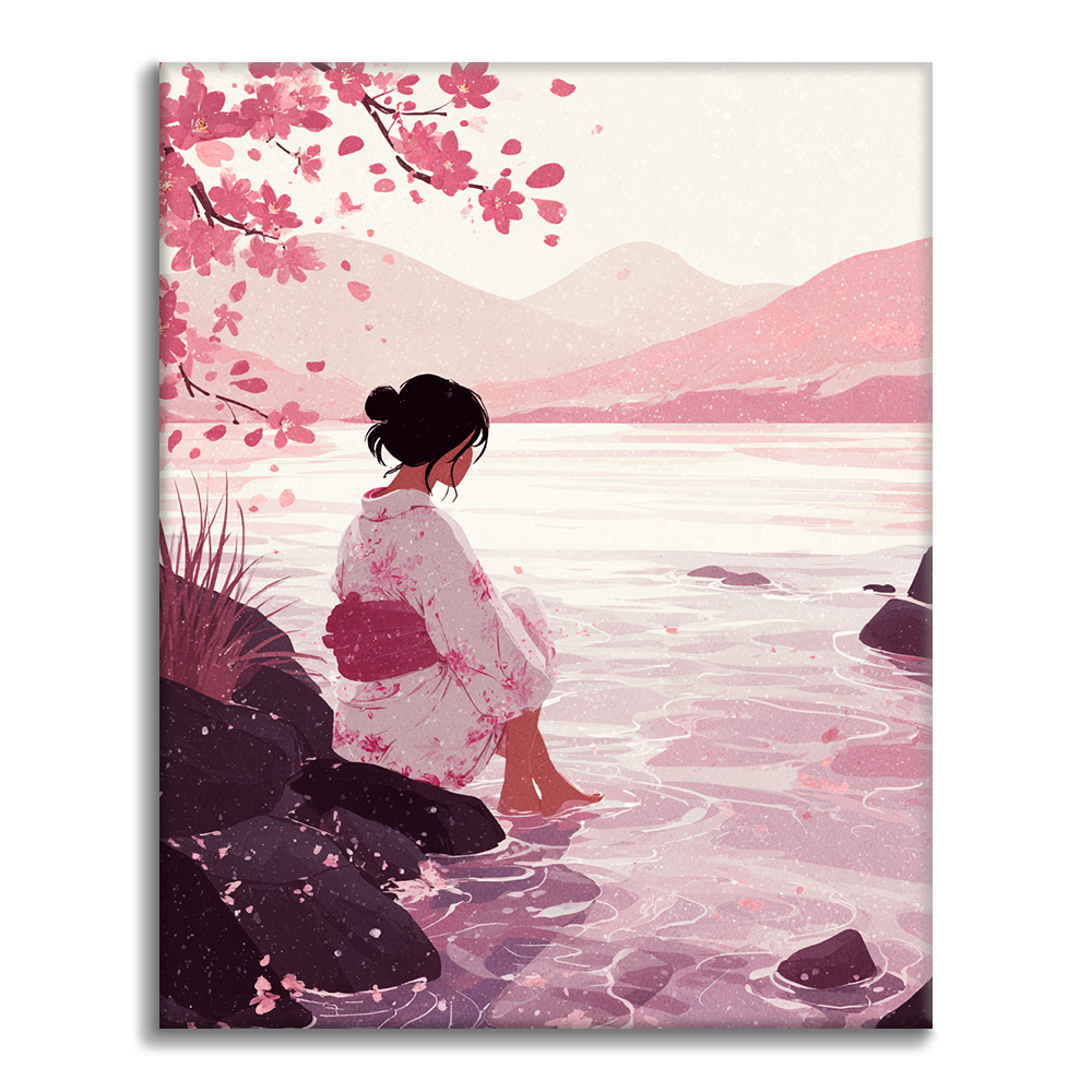 Barefoot Blossom – Malowanie po numerach