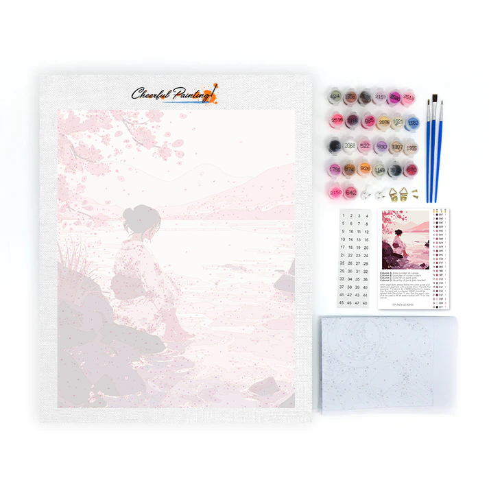 Barefoot Blossom – Malowanie po numerach