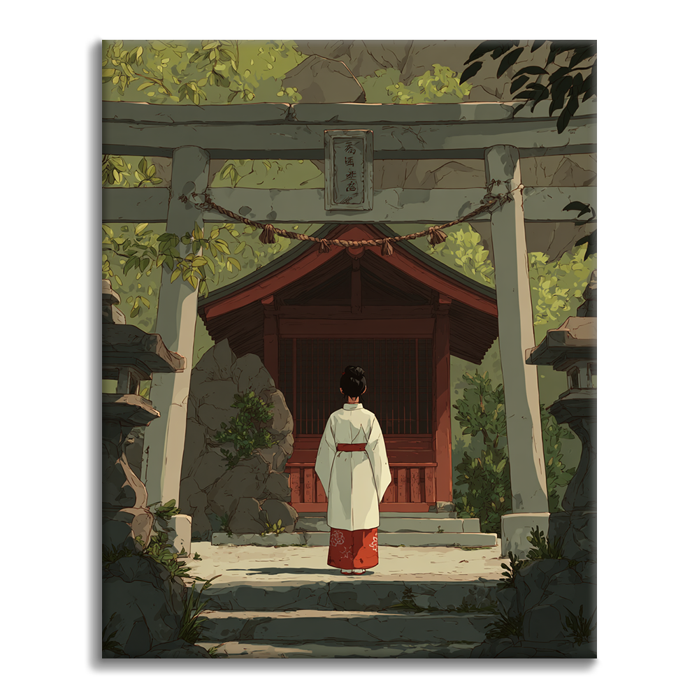 W obliczu Torii - Malowanie po numerach