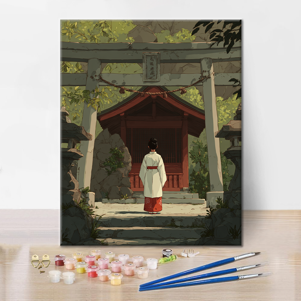 W obliczu Torii - Malowanie po numerach