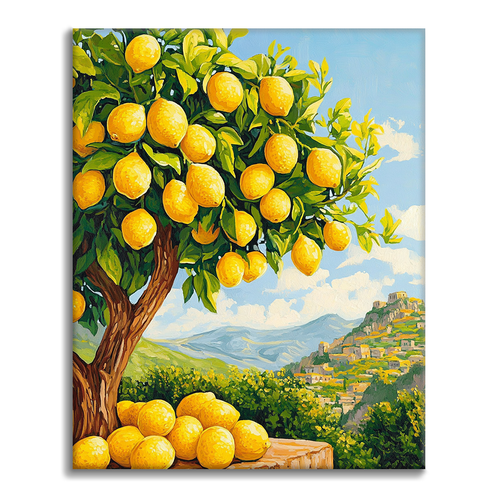 Lemon Tree - Malowanie po numerach