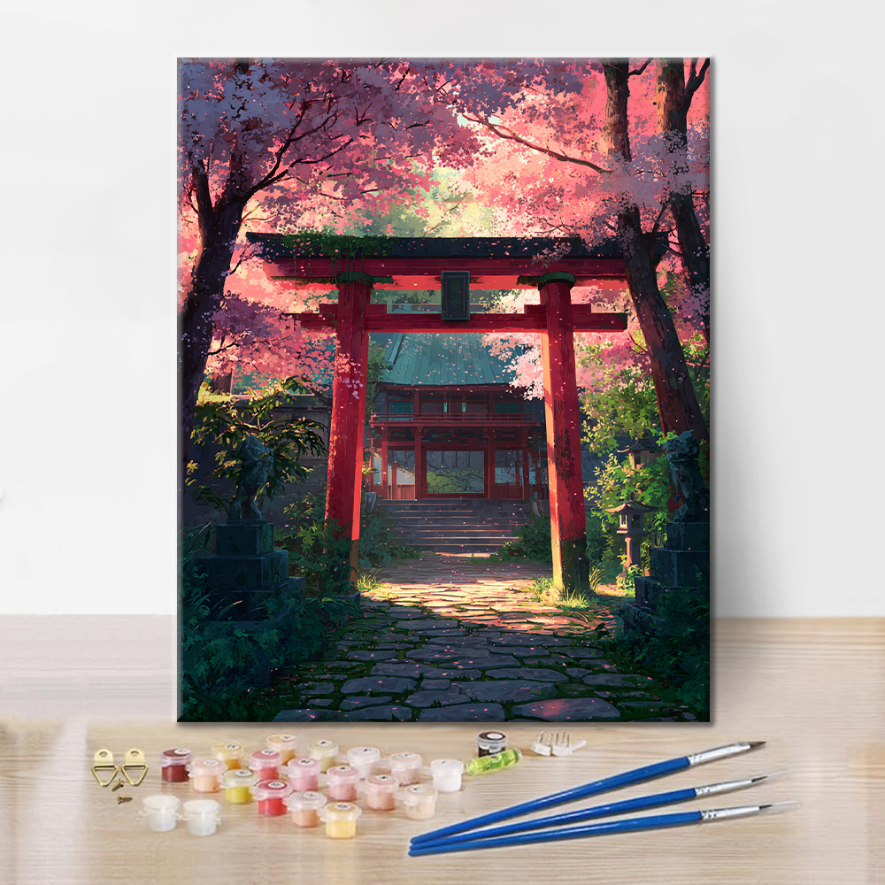 Mystic Torii - Malowanie po numerach
