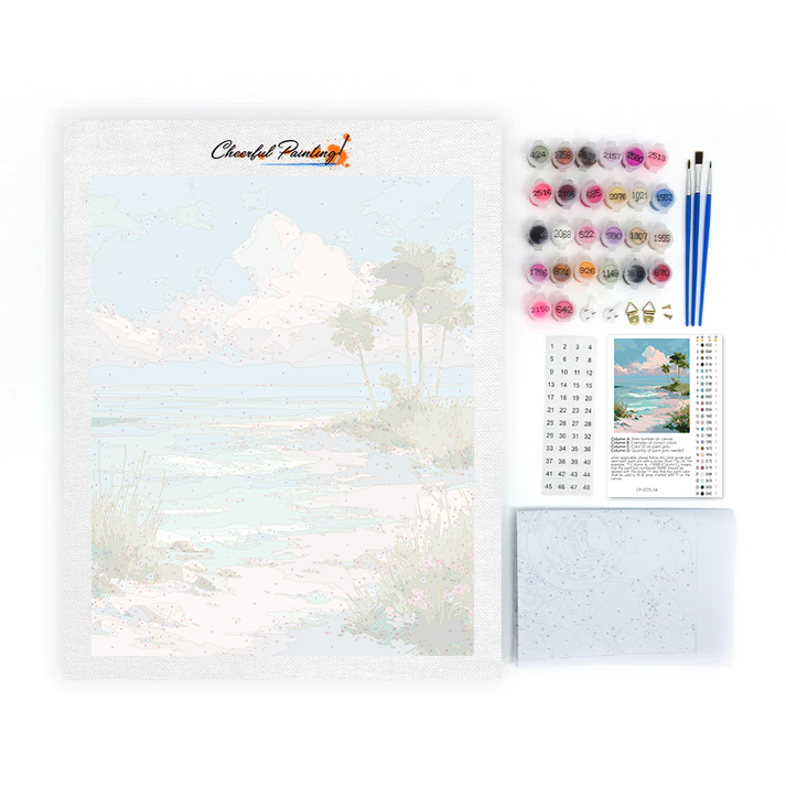 Island Breeze – Malowanie po numerach