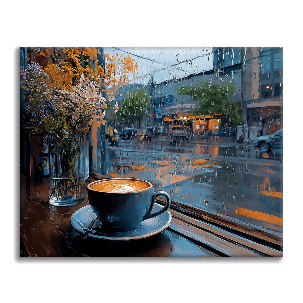 Kawiarnia Rainy Day – Malowanie po numerach