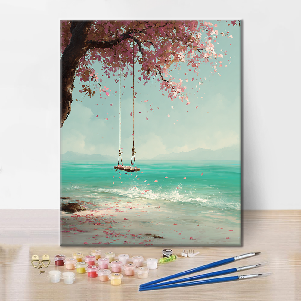 Sakura Swing – Malowanie po numerach
