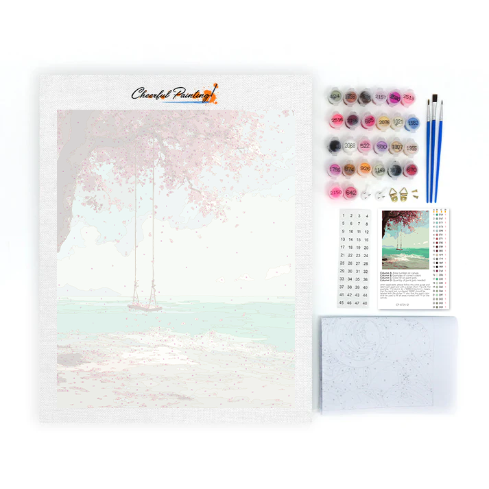 Sakura Swing – Malowanie po numerach