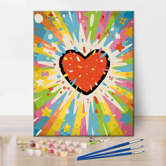 Cosmic Love Blast – Malowanie po numerach
