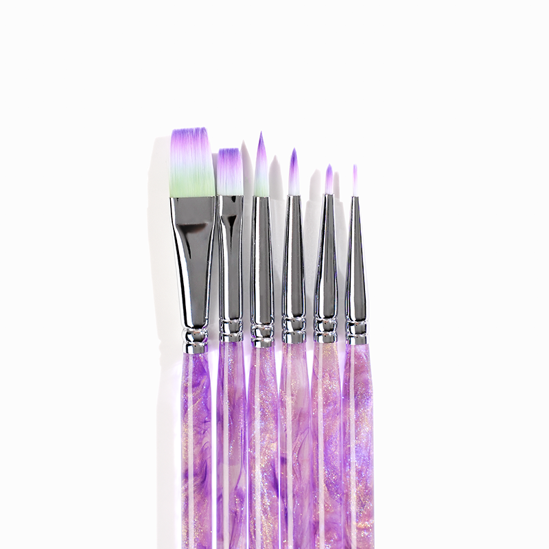 Pędzle Purple Haze (6 szt.)