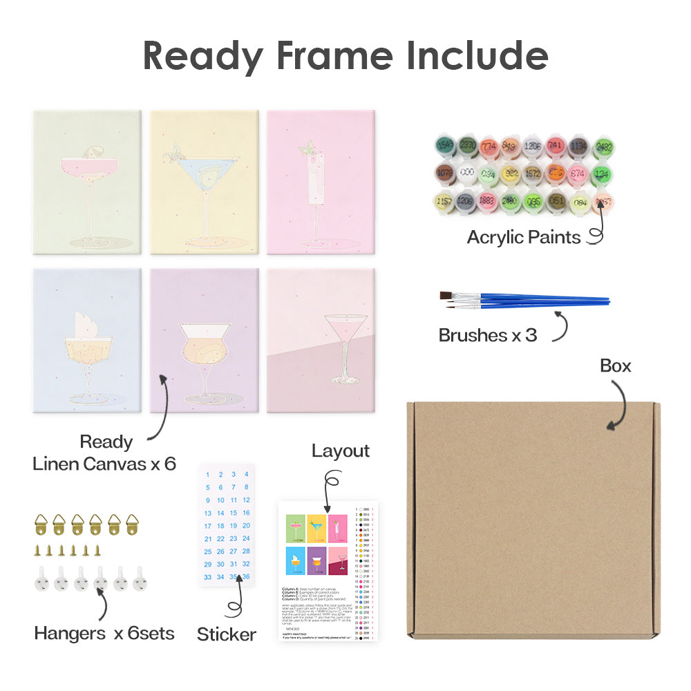 Płynna Sztuka – Malowanie po numerach