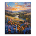 Zestaw Łąka Kolorowych Snów - Malowanie po numerach - Cheerful Painting
