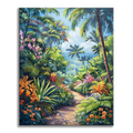 Zestaw Palmy - Malowanie po numerach - Cheerful Painting