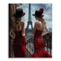 Zestaw Parisienne - Malowanie po numerach - Cheerful Painting