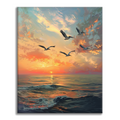 Zestaw Pelikany - Malowanie po numerach - Cheerful Painting