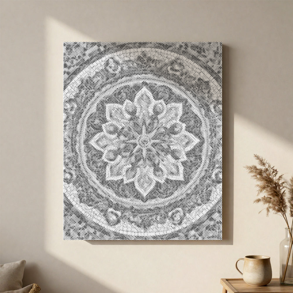 Sun Mandala - Malowanie kropkami