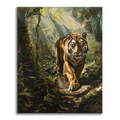Zestaw Tygrys bengalski - Malowanie po numerach - Cheerful Painting
