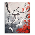 Zestaw Żuraw - Malowanie po numerach - Cheerful Painting