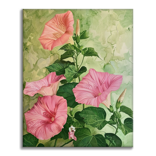 Morning Glory - Malowanie po numerach