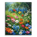 Zestaw Przydrożny kwiat - Malowanie po numerach - Cheerful Painting