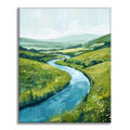Zestaw Przepływ Serenity - Malowanie po numerach - Cheerful Painting