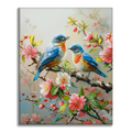 Zestaw Ptaki śpiewające - Malowanie po numerach - Cheerful Painting