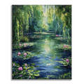 Zestaw Lilia wodna - Malowanie po numerach - Cheerful Painting