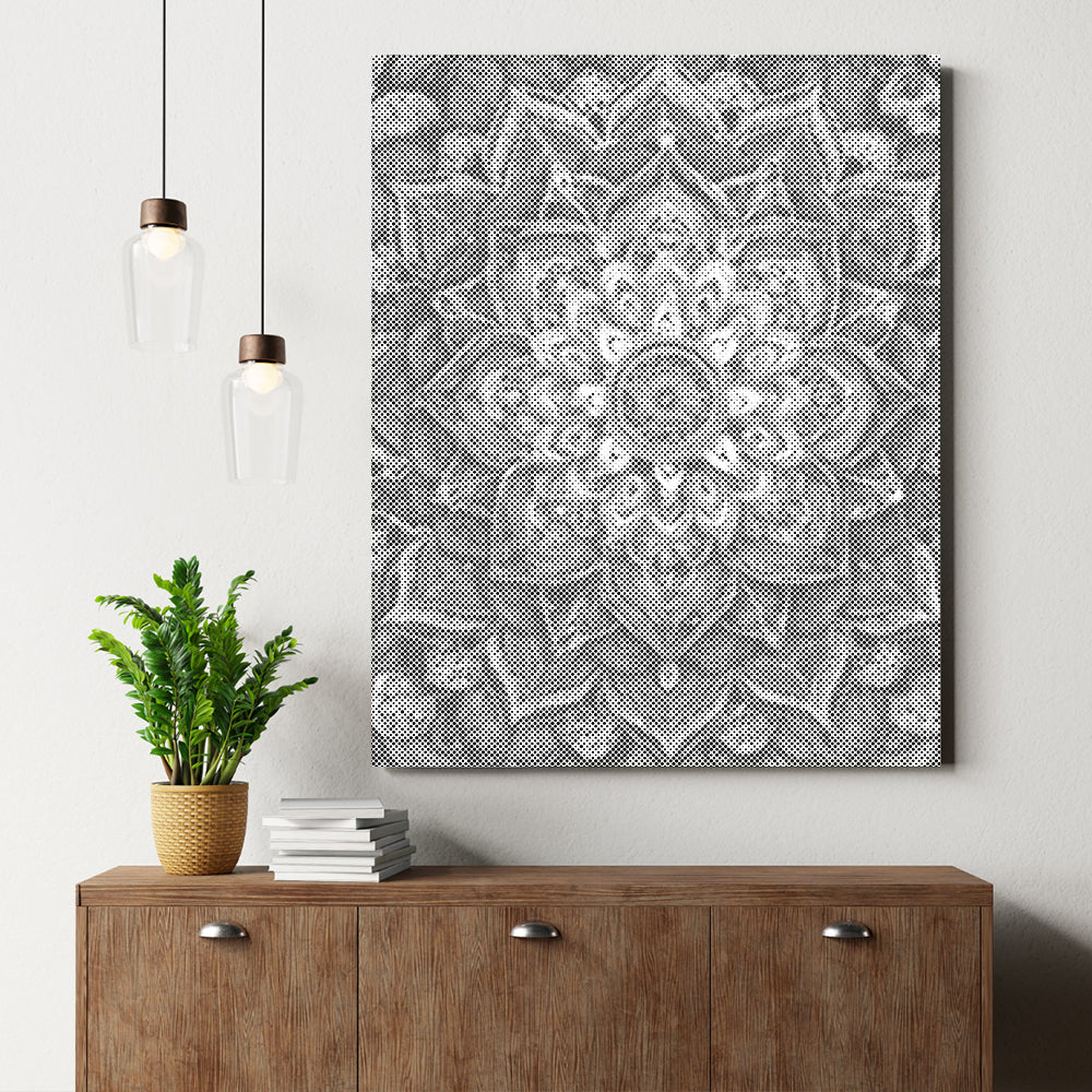 Rainbow Flower Mandala - Malowanie kropkami