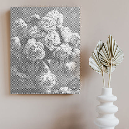 Peony - Malowanie kropkami