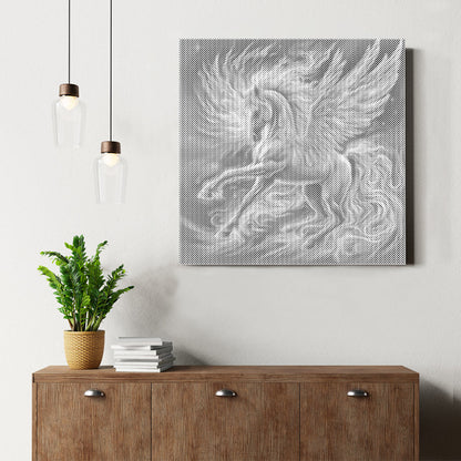Pegasus With Glowing - Malowanie kropkami