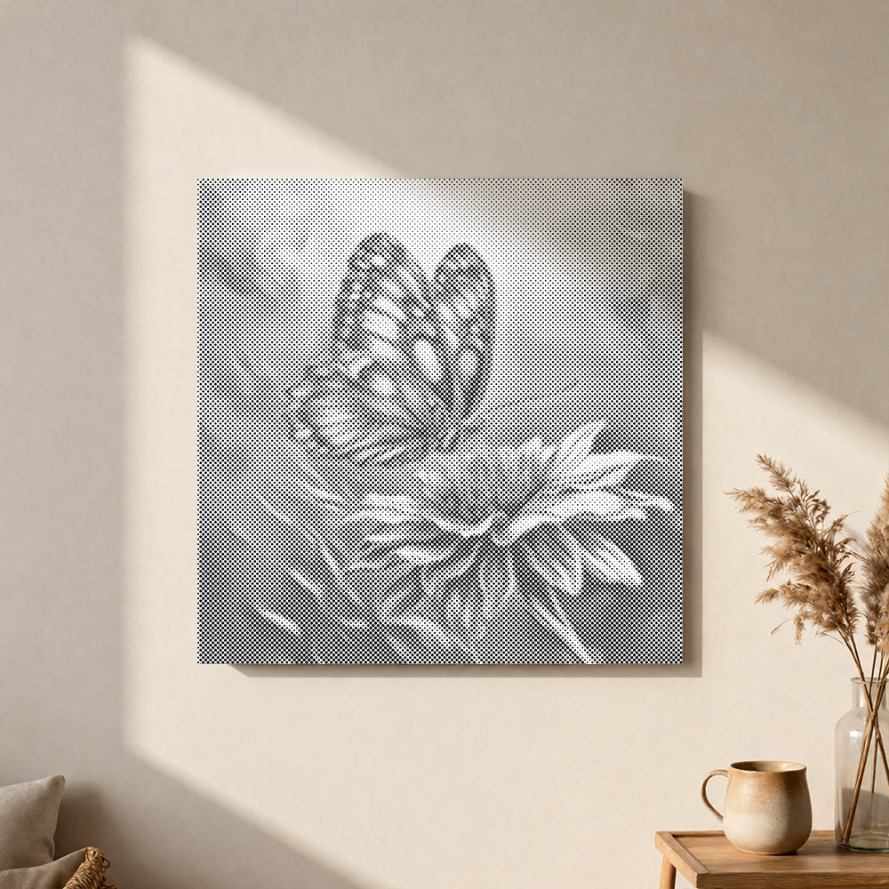 Vibrant Butterfly - Malowanie kropkami