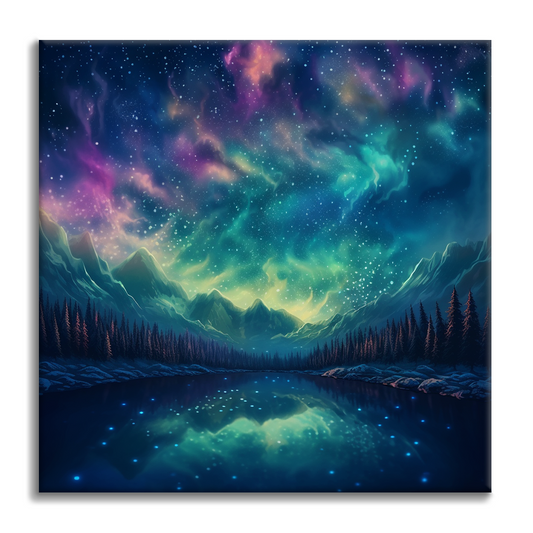 Fantasy Night Sky - Malowanie po numerach