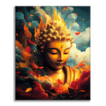 Zestaw Złoty Budda - Malowanie po numerach - Cheerful Painting