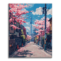 Zestaw Tokio - Malowanie po Numerach - Cheerful Painting