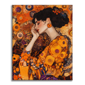 Zestaw Kobieta w stylu vintage — malowanie po numerach - Cheerful Painting