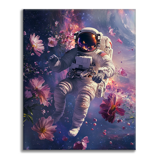 Space Spacer w onirycznej przestrzeni - Malowanie po numerach