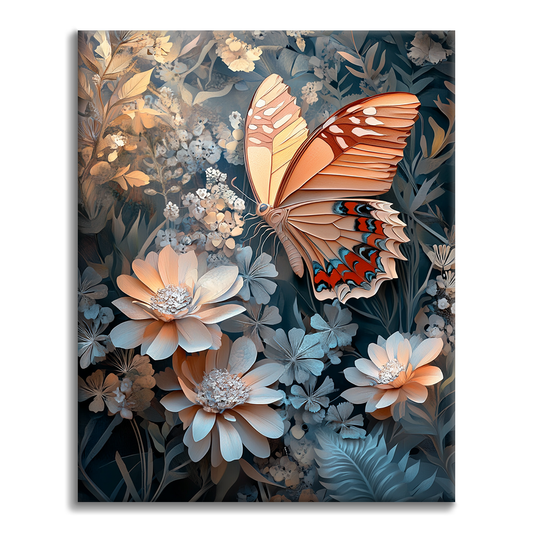 Motyl miodowy - Malowanie według numerów