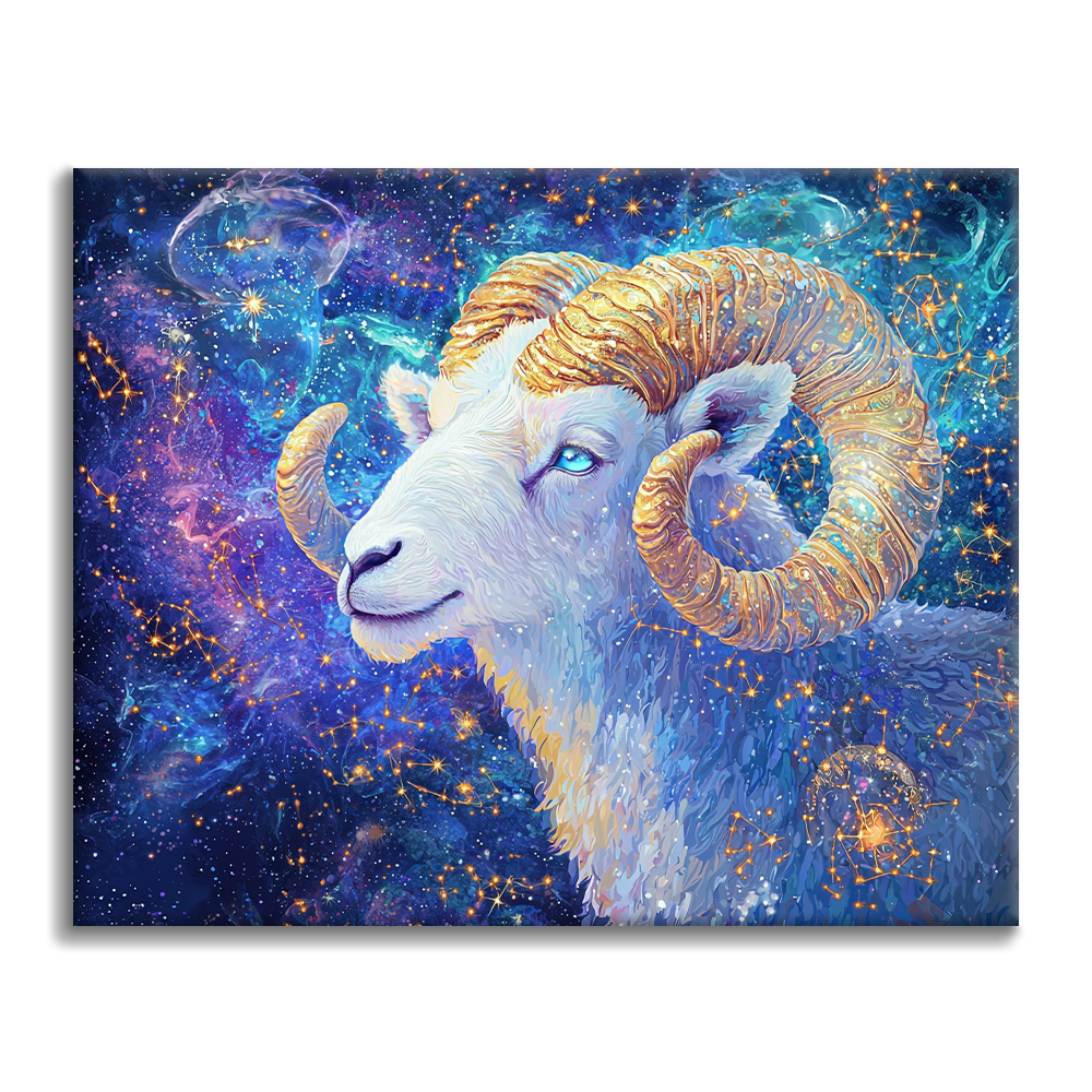 Baran — malowanie według numerów