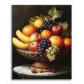 Zestaw Owoce w elegancji - Malowanie po numerach - Cheerful Painting