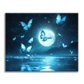 Zestaw Motyl w blasku księżyca - Malowanie po numerach - Cheerful Painting