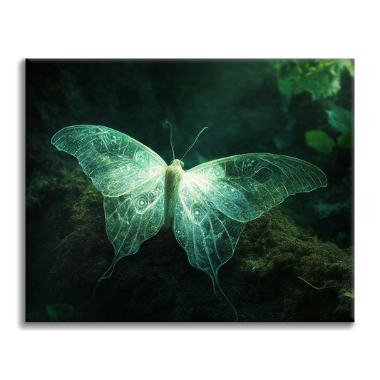 Motyl-widmo - Malowanie po numerach