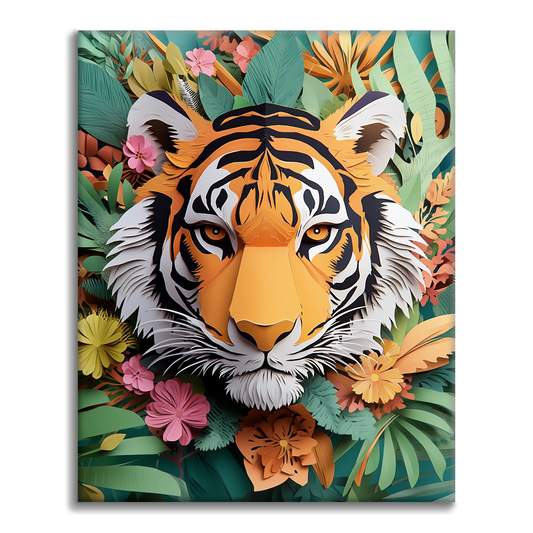Rozkwit tygrysa - Malowanie według numerów